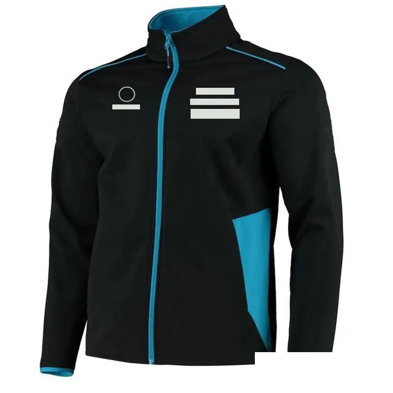 2021 season motorsport F1 team racing fans black sweatshirt men039s fur clothes zipper sports jacket2582105