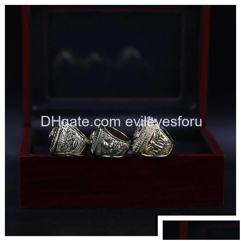 Cluster Rings Wholesale 2021 Championship Ring Bucks Fashion Gifts From Fans And Friends Leather Bag Parts Accessories Drop Deli Dhv1M