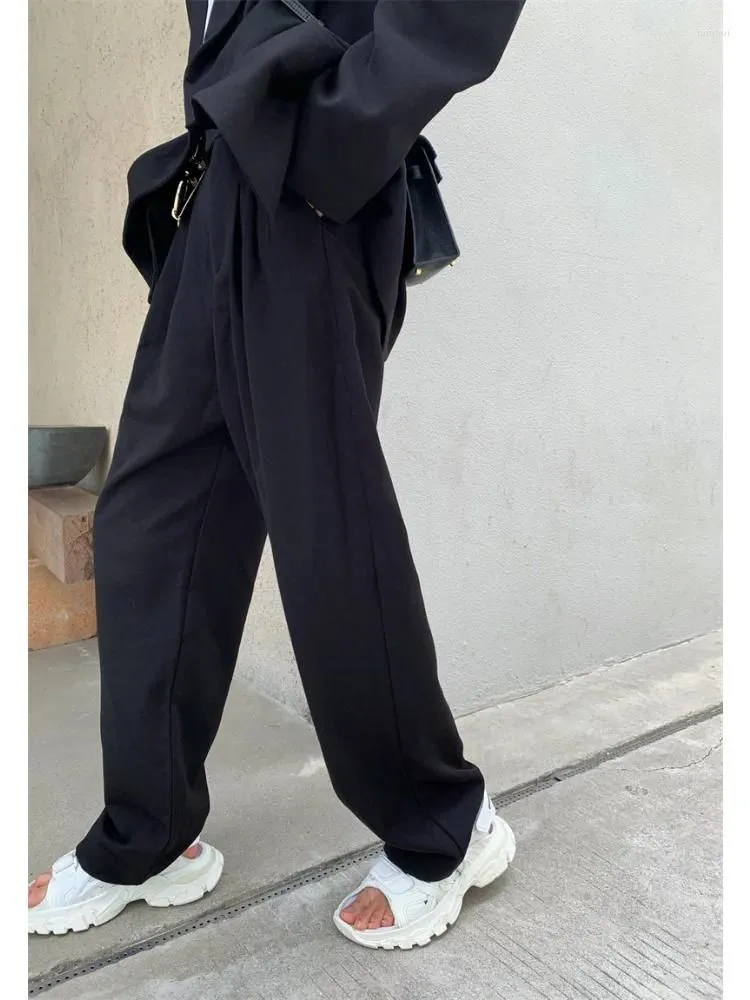 Women`s Two Piece Pants Foufurieux Sets Womens Outifits Women Blazer Suit Long Sleeve Jacket Female Business Casual Trousers Pantsuit