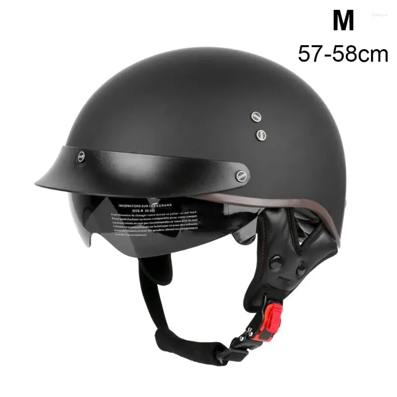 Motorcycle Helmets Scooter Biker Motorbike Racing Riding Helmet Open Face Winter Warm Moto Unisex Retro Vintage Casco