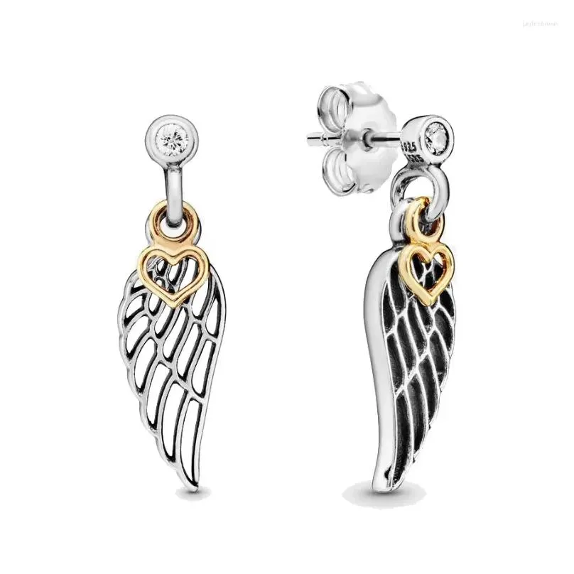 Stud Earrings Europe 925 Sterling Silver Pan Animal Butterfly Earring Jewelry For Girls Women Anniversary Gift