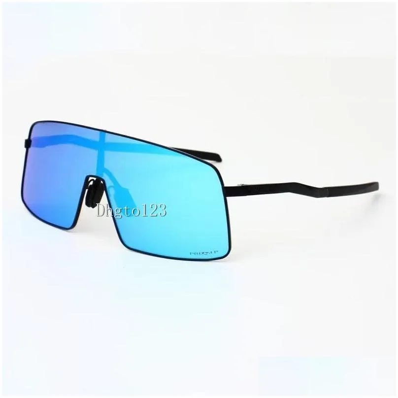 OO6013 TI metal frame Cycling glasses Outdoor sports Cycling eyewear UV400 Polarized lens bike sunglasses Riding goggles for men women come with
