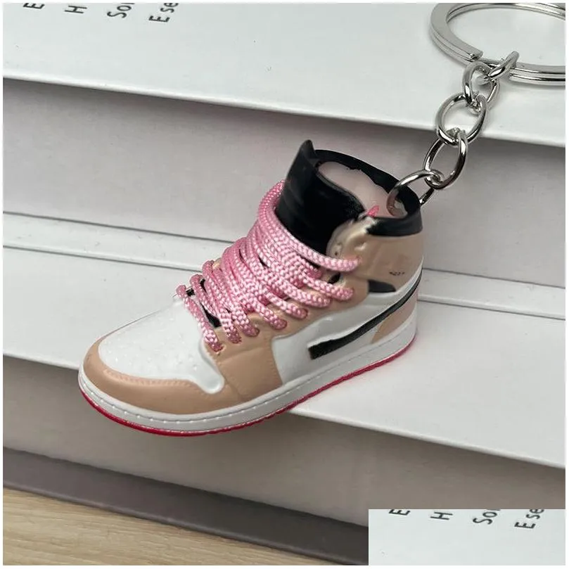 Party Favor Designer Sneakers Keychain Birthday Gift Shoes Key Chain Handbag Basketball Keychains 13 Colors Drop Delivery Home Garde Ot3Bl