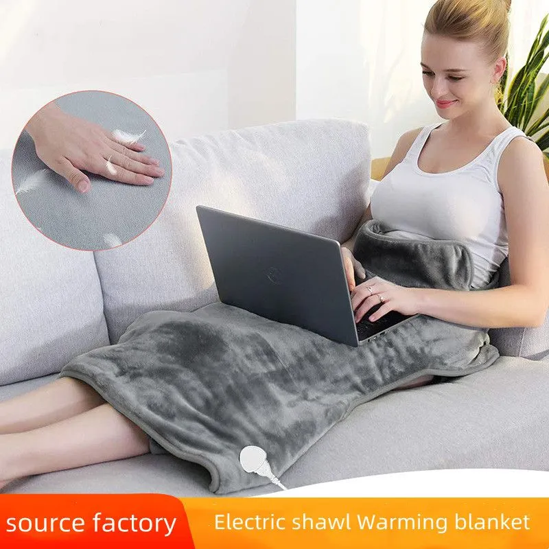 Heating smart home neck shoulder back heating body warmer drape portable electric blanket