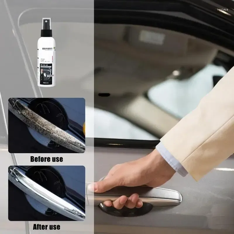 Car Wash Solutions Metal Polish Spray Multi-Purpose Chrome For Electroplating Surfaces Plating Accessories