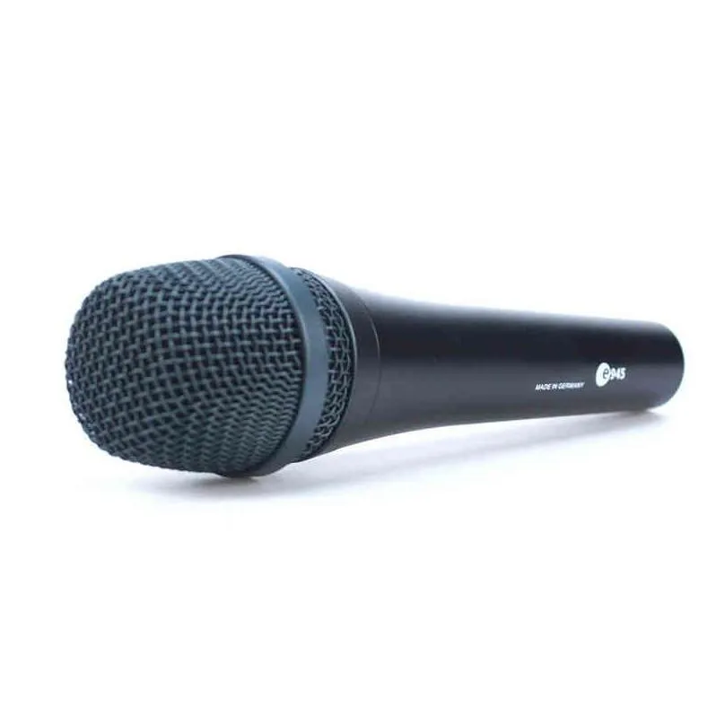 Microphones E945 Wired Dynamic Cardioid Super-Cardioid 945 Handheld Mic For Live Vocals Karaoke Sennheiser Microphone T220916 Drop D Dh0M1