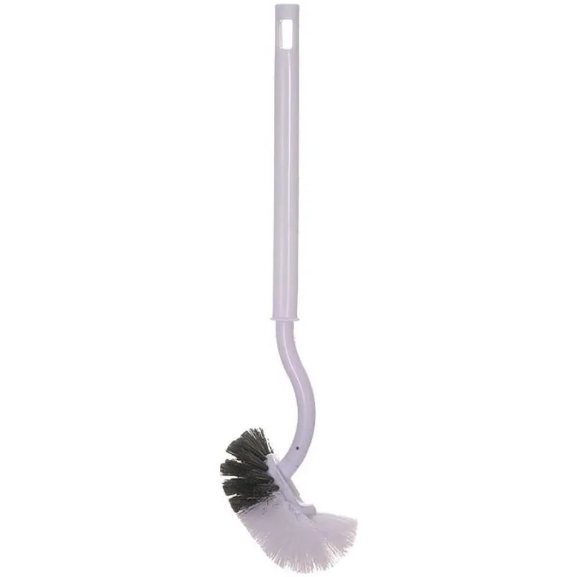 Toilet Brushes Holders Wall-Mounted S-Shaped Brush No Dead Corners Cleaning Household Soft Bristle Drop Delivery Home Garden Bath B Otqty