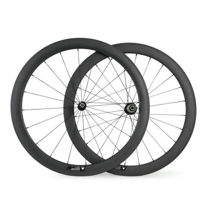 50mm full carbon bike wheels clincher 700x25mm wide v brakes ud matt black cycling wheels basalt surface wheelset tubular bicycle