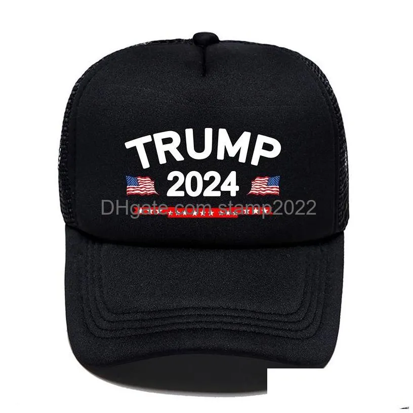 2024 trump baseball hat presidential election party hats caps save america again mesh cotton cap