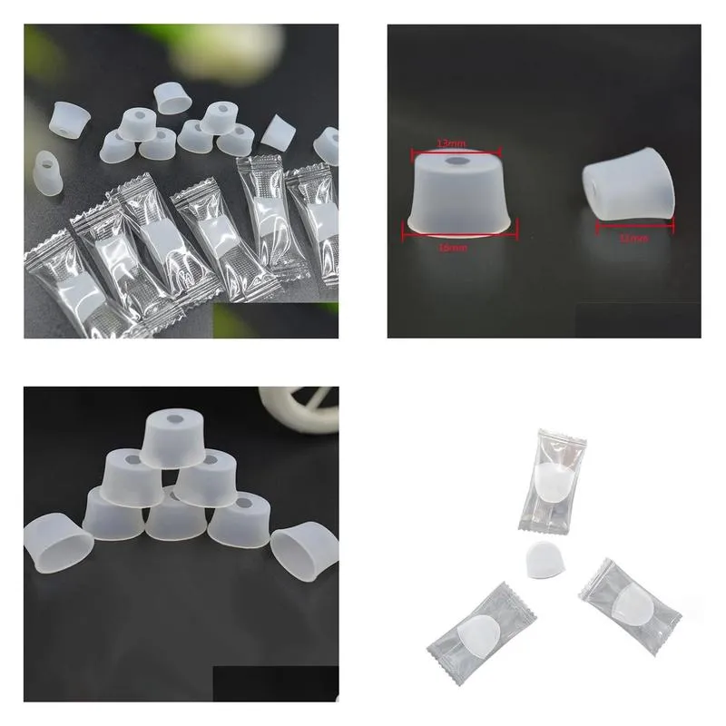 Other Household Sundries Sile Moutiece Er Sil Drip Tip Clear Rubber Test Tips Cap Tester With Individually Package Wholesale Drop De Ot3Kc