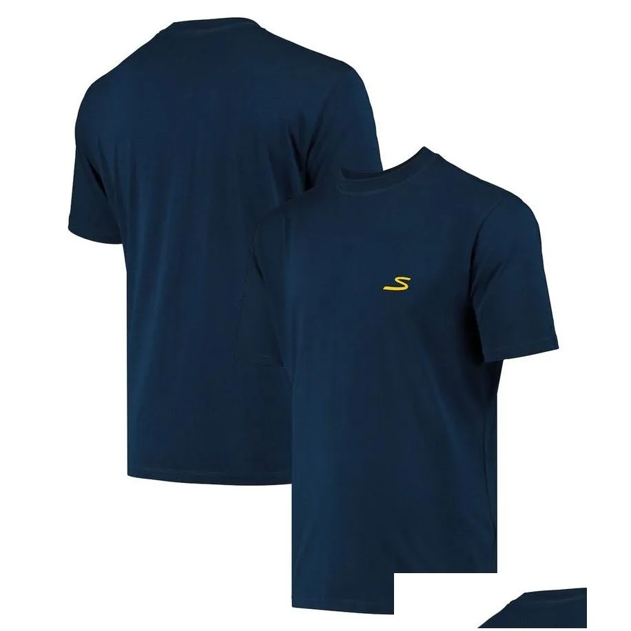 F1 T-shirt new short-sleeved round neck racing suit men`s factory team uniform plus size overalls