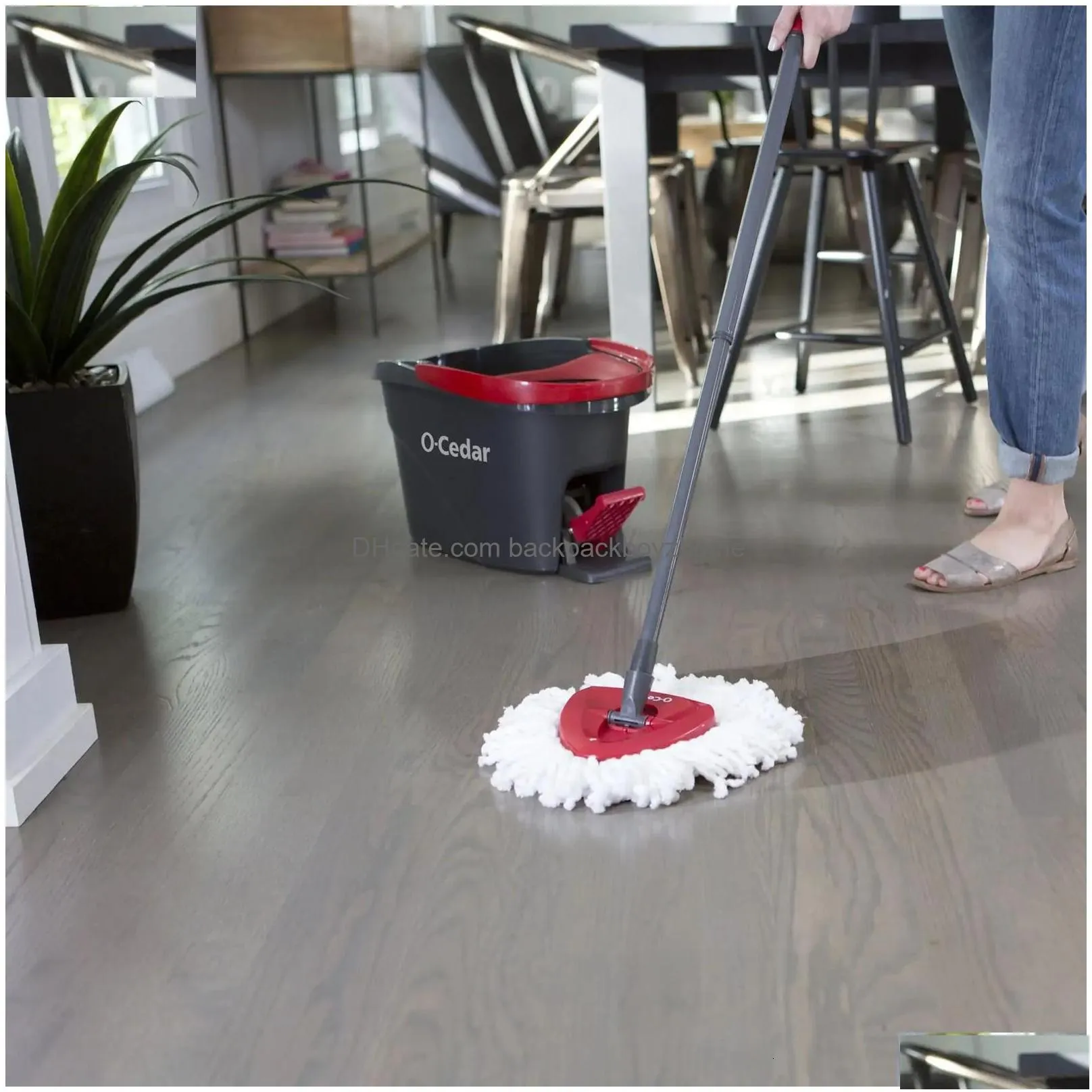 Mops Spin Mop And Bucket System 231215 Drop Delivery Dhm5W