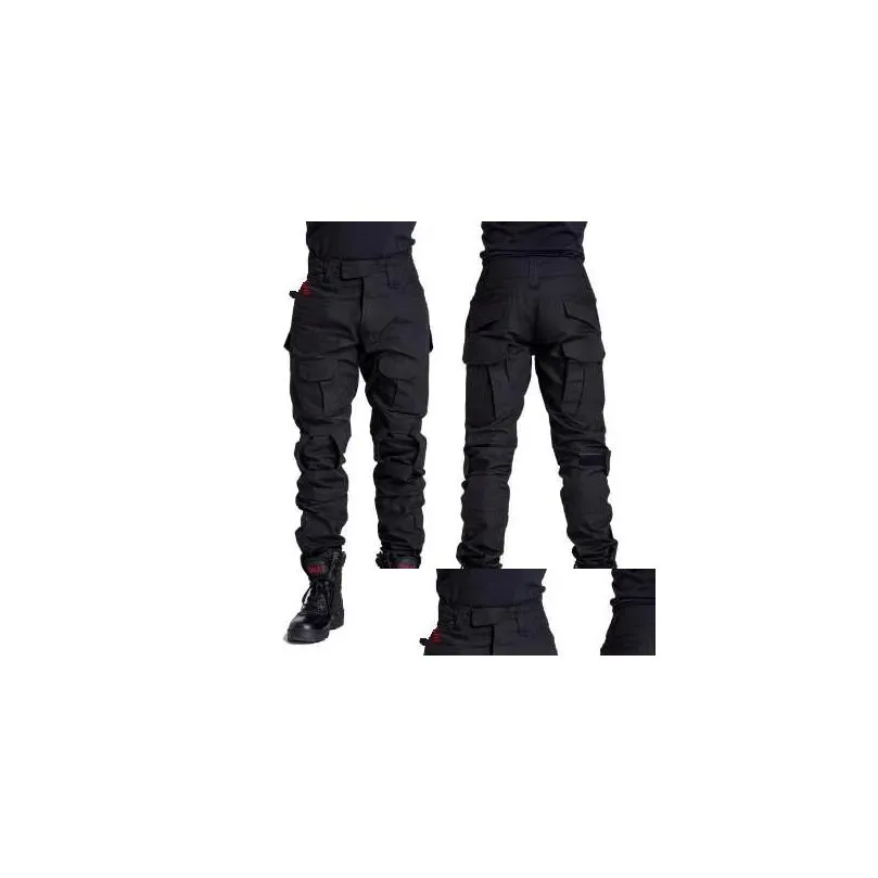 Men`S Pants Mens Army Tactical For Man Uniform Mticam Combat Militar Askeri Us Tactic Clothes Wehrht Camuflaje Drop Delivery Apparel Dheu5