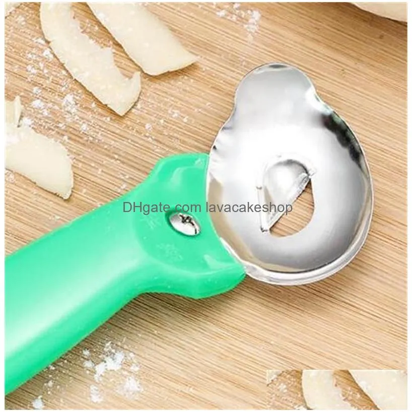 Knives Stainless Steel Noodles Knife Sharp Kitchen Supplies Manual Slicer Save Time Cooking Noodle Hine Cutter Durable Wjy591 Drop Del Dhgu6