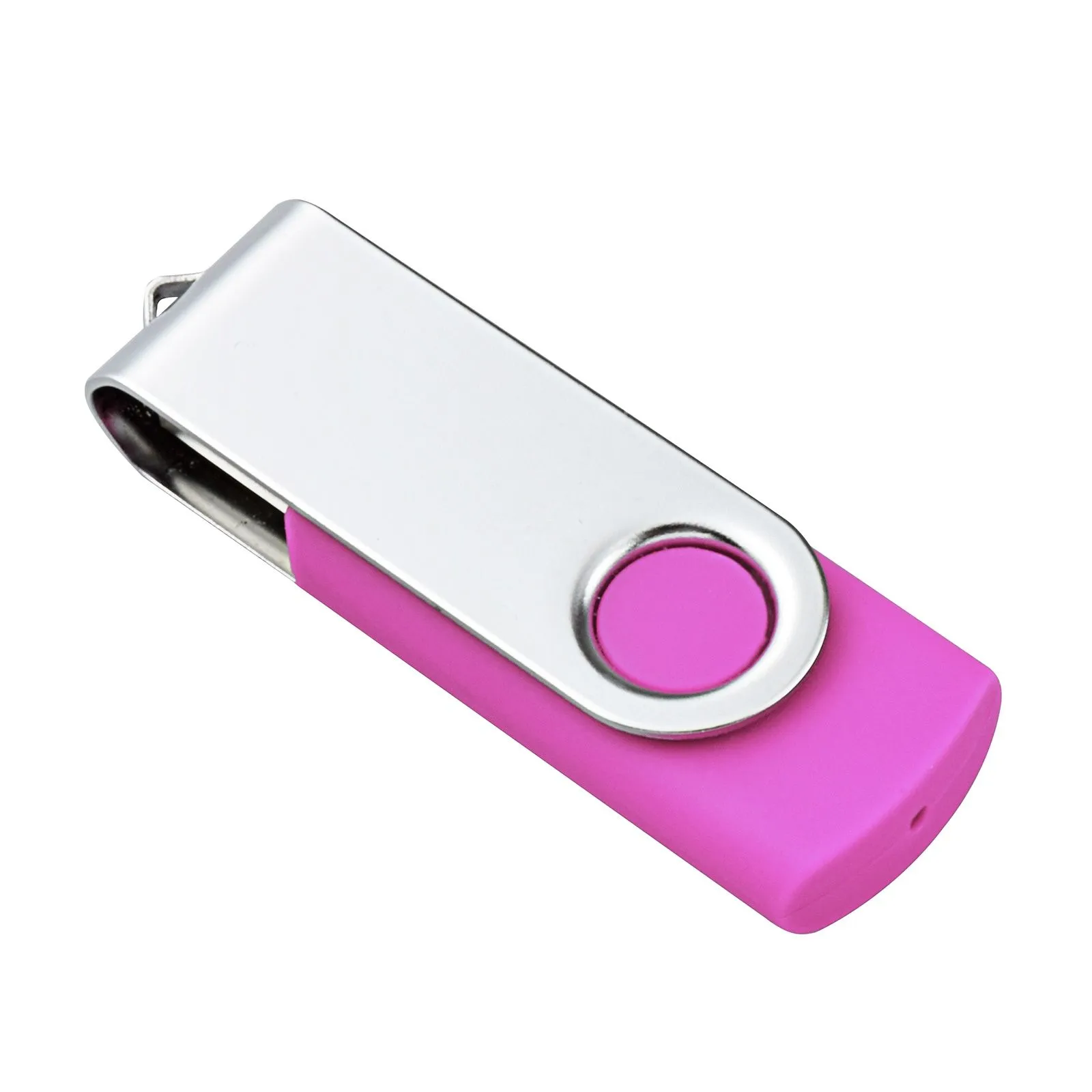 Pink Metal Rotating 32GB USB 2.0 Flash Drives 32gb Flash Pen Drive Thumb Storage Enough Memory Stick for PC Laptop Macbook Tablet