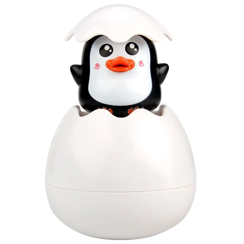 Baby Bathing Toy Kids Cute Duck Penguin Egg Water Spray Sprinkler Bathroom Sprinkling Shower Swimming Water Toys For Kids Gift