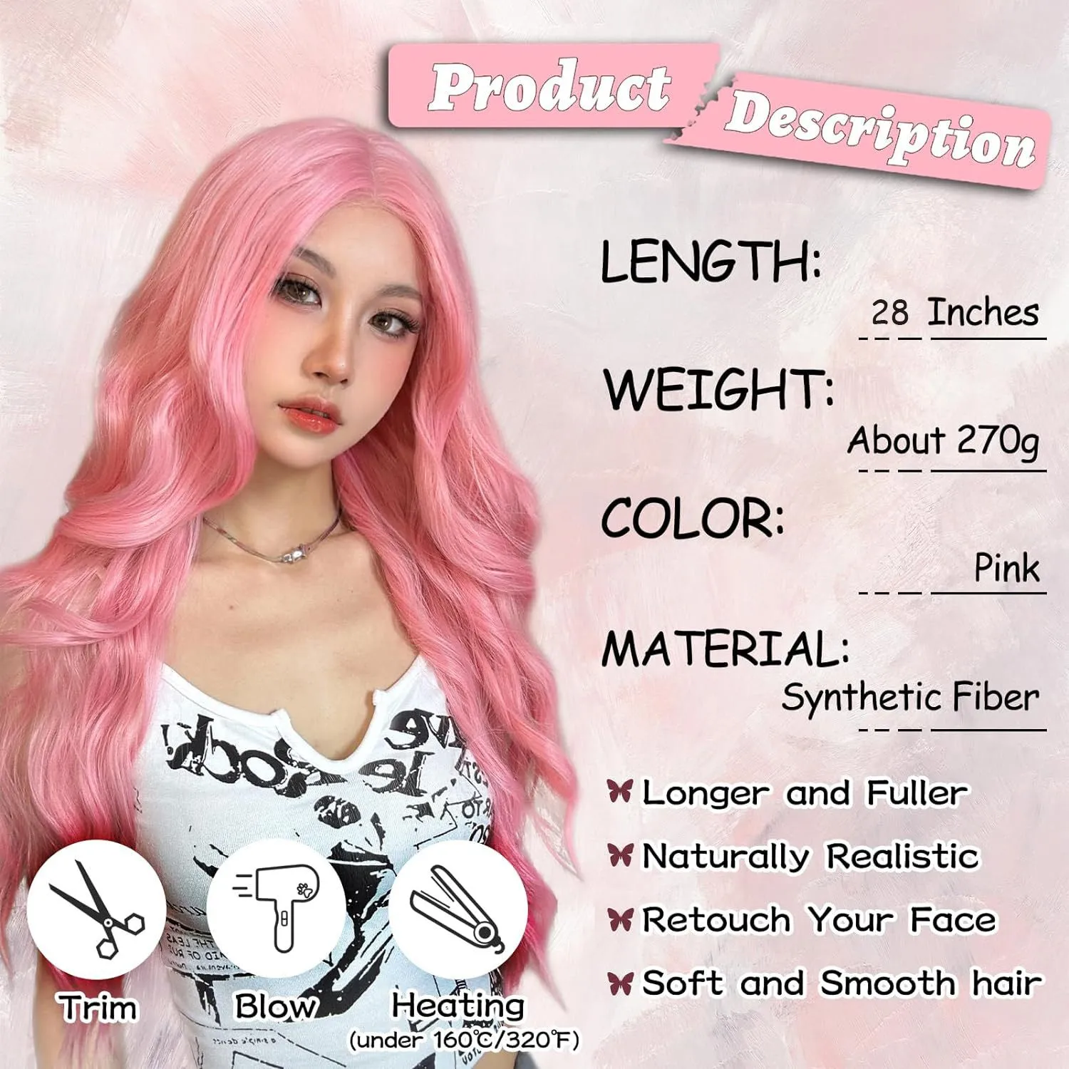 Highlight Lace Front Human Hair Wigs For Women Lace Frontal Wig Pre Plucked Honey Blonde Colored Synthetic Wigs Hair fast ship