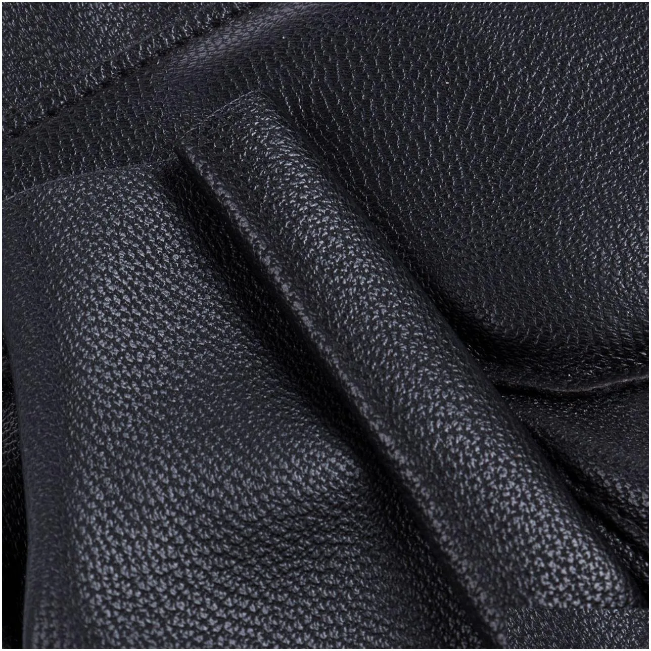 2019 NEW Fashion Men039s Leather Gloves Half Finger Fingerless Stage Sports Driving Solid Black Gloves3862185