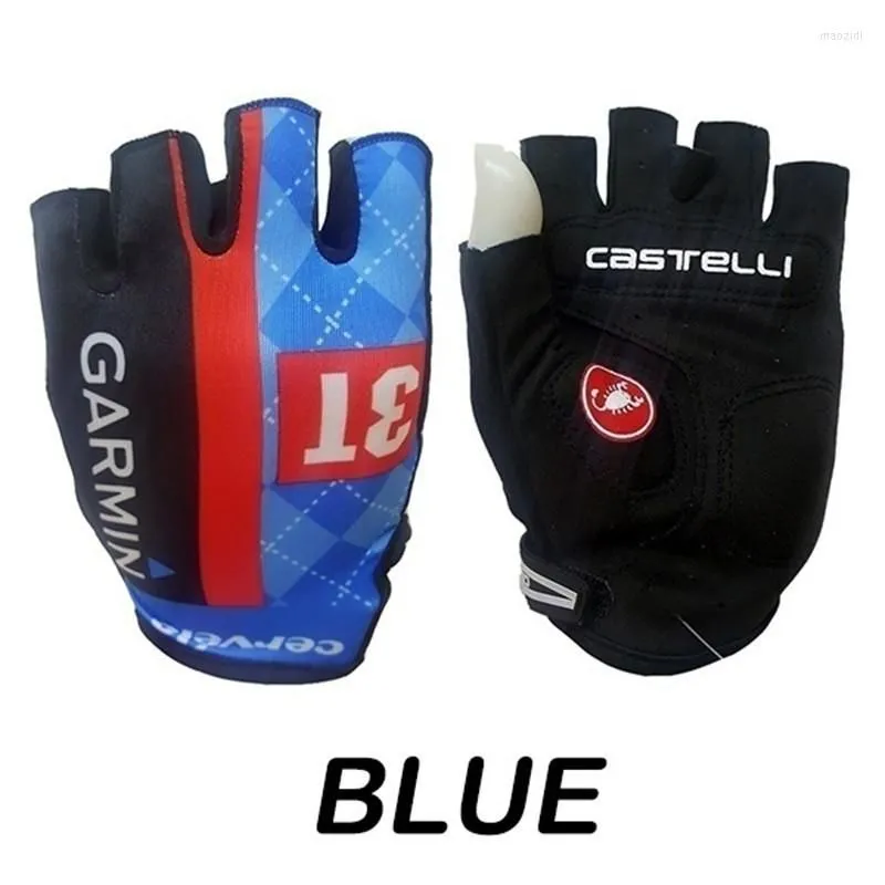 Cycling Gloves Glove Half Finger Breathable Washable Outdoor Sports MTB PU Leather Pad For Men Women Multicolor Options