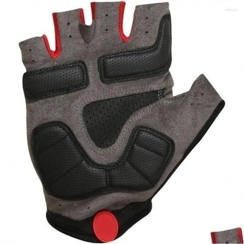 Cycling Gloves Glove Half Finger Breathable Washable Outdoor Sports MTB PU Leather Pad For Men Women Multicolor Options