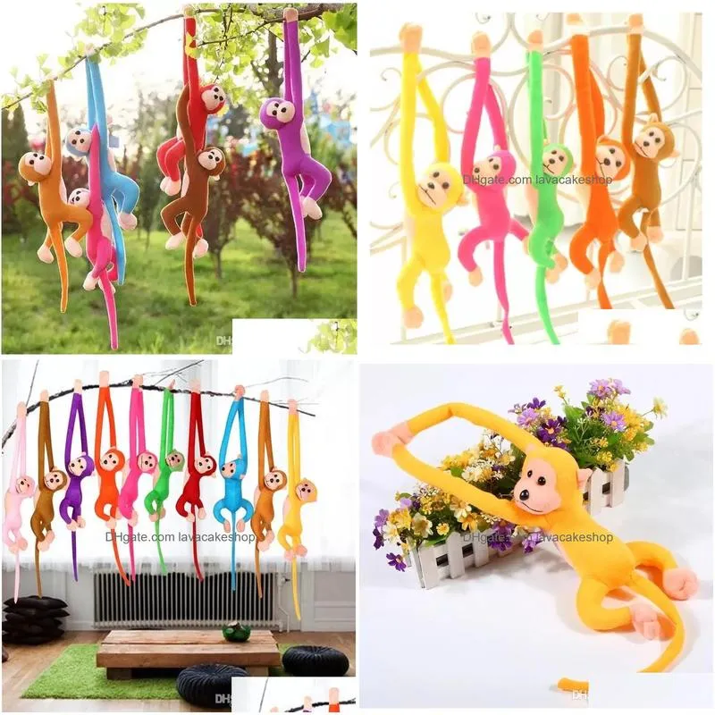 Party Favor New P Doll 70Cm Hanging Long Arm Monkey From To Tail Cute Children Gift Toys Drop Delivery Home Garden Festive Supplies Ev Dhvbu