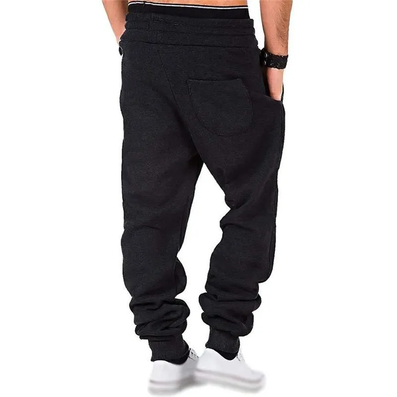 Men`s Pants Mens Sweat Fashion Sweatpants Tracksuit Joggers Men Casual Style Bottoms Trousers With 4 Colors