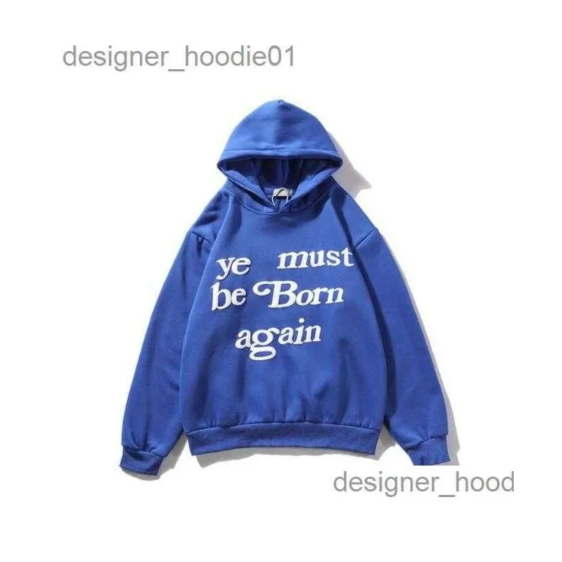 Men`s Hoodies Sweatshirts Men`s Hoodie CPFM YE MUST BE BORN AGAIN Letter Printed High Street Hoodies 6 Color Hooded Sweatshirt Hoodie