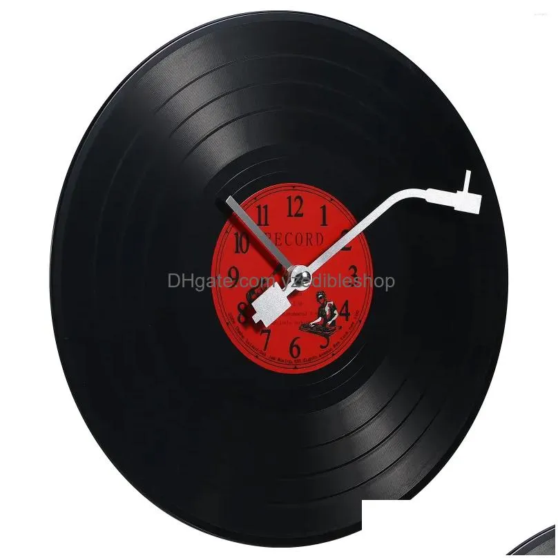 wall clocks creative lasting quality clock decor record household exquisite for gift option