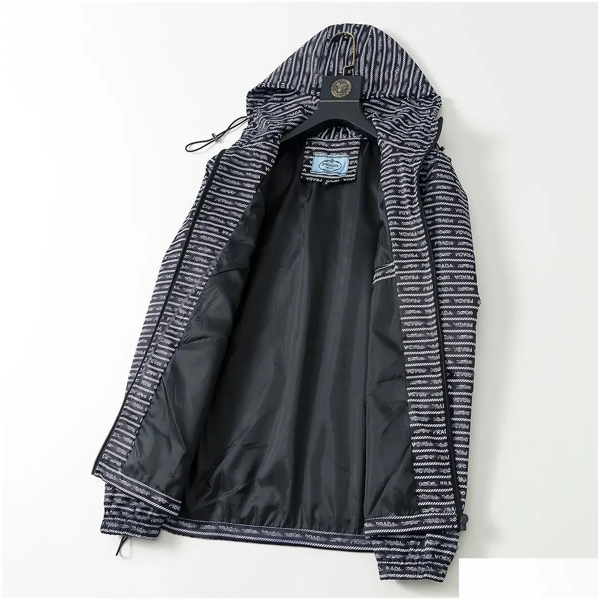 2023 Designer Jacket Men`s fall windbreaker Classic French brand hooded zipper casual coat