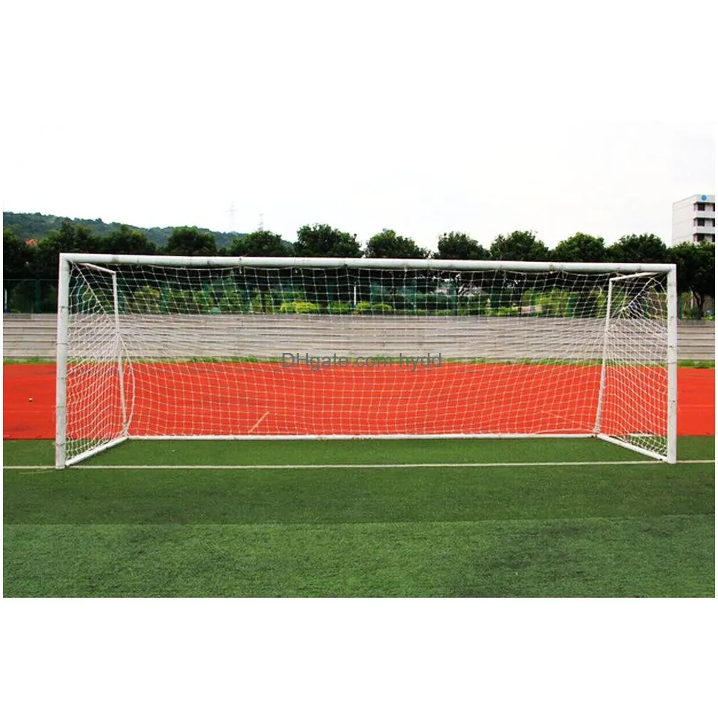full size football net for soccer goal post junior sports training 32m x 21m 55m x 21m 75m x 25m football net soccer net8309031