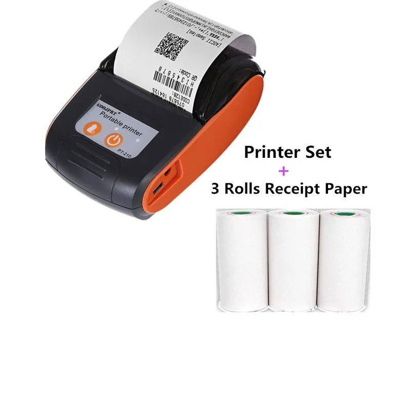 Wireless Mini Thermal Printers Portable Receipt Printer BT 58mm Mobile Phone Android POS PC Pocket  Makers Impresora 2205051515929