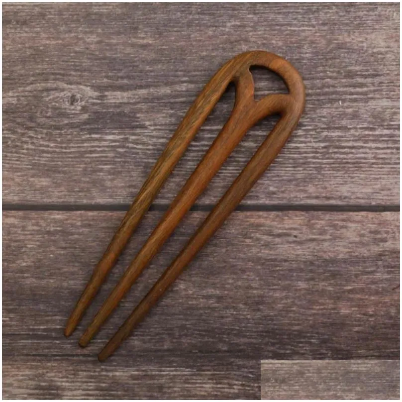 Hair Clips Chinese Style Pin Sandalwood Sticks Long-term Wood Simple Headdress For Birthday Thanksgiving Day Gift