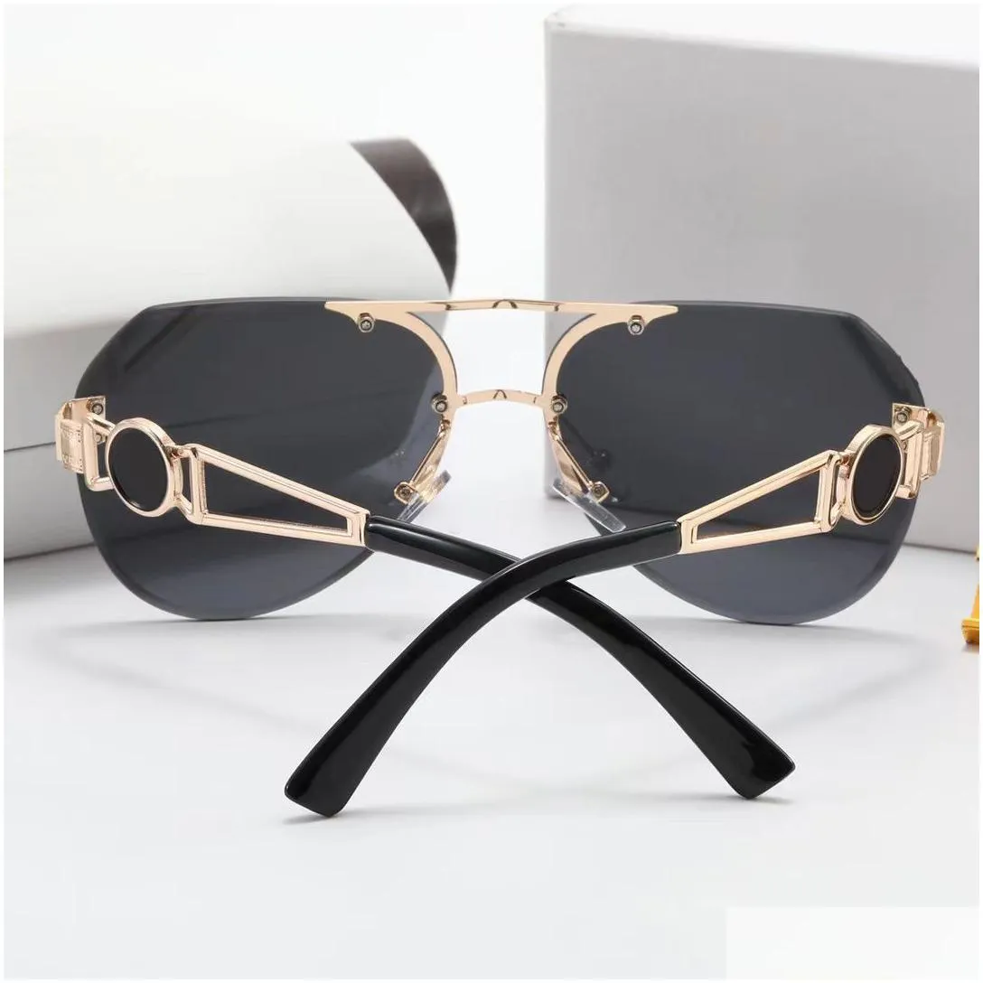 Sunglasses Designer Men Sunglasses Women Goggles Black Polarized Luxury Pilot Sunglasses Driving Beach Shades Female Eyeglasses Sun Glasses 5 Colors