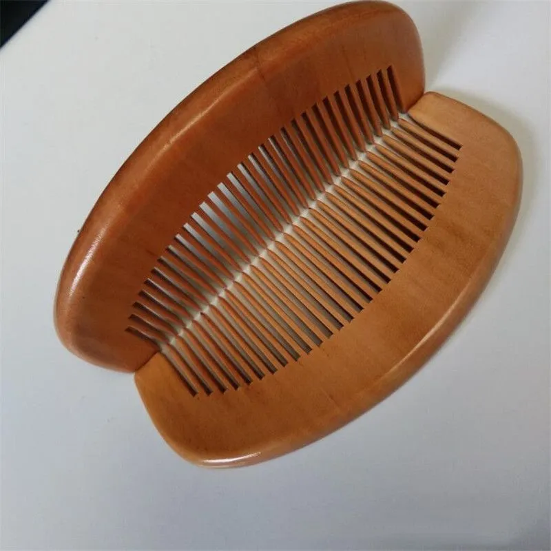 Delicate wood comb custom your design beard comb customized combs laser engraved wooden hair comb for women men grooming