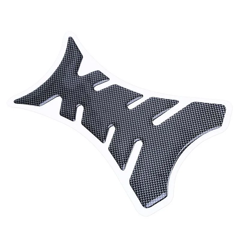 3D Carbon Fiber Fishbone Stickers Car Motorcycle Tank Pad Tankpad Protector For Motorcycle Universal Fishbone Fuel tank stickers