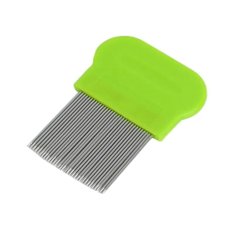 Hair Lice Comb Brushes Terminator Fine Egg Dust Nit Removal Stainless SteelX7075Down3318601