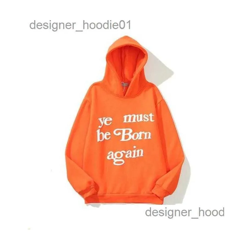 Men`s Hoodies Sweatshirts Men`s Hoodie CPFM YE MUST BE BORN AGAIN Letter Printed High Street Hoodies 6 Color Hooded Sweatshirt Hoodie