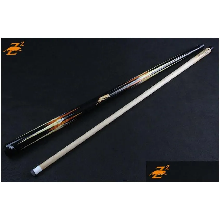 PREOAIDR 3142 Z2 Billiard Pool Cue Stick 13mm 11 5mm Tip Black White Orange Color Stick Billiard Cue Kit Pool Kit Nine Ball245L