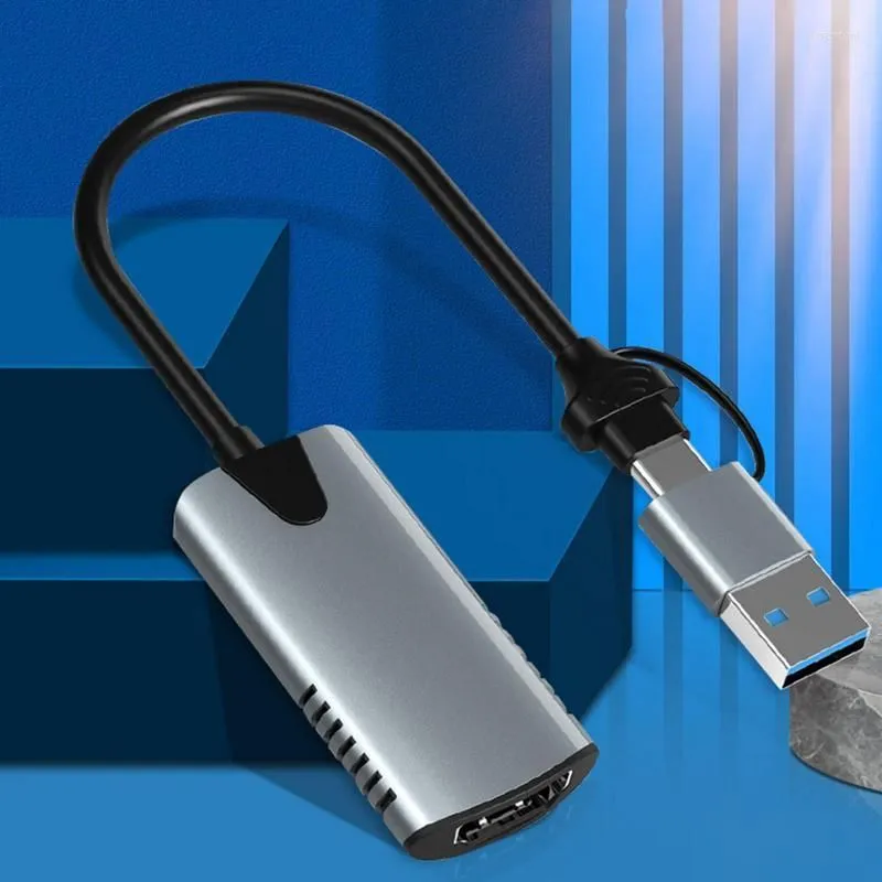 A/C Dual Interface High-definition Video Capture Card HD MI To USB Computer Live Recording Screen