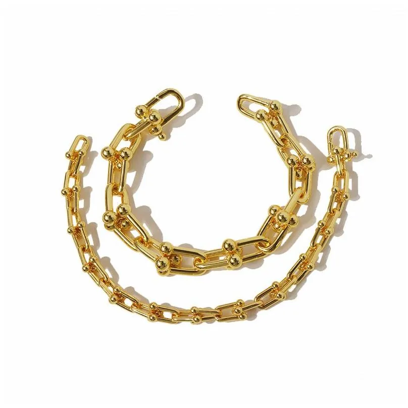 Stainless steel Heart U Shape T bracelets bangles for Women Fashion Genuine Jewelry rose gold silver gold love bangle Enamel Party255V