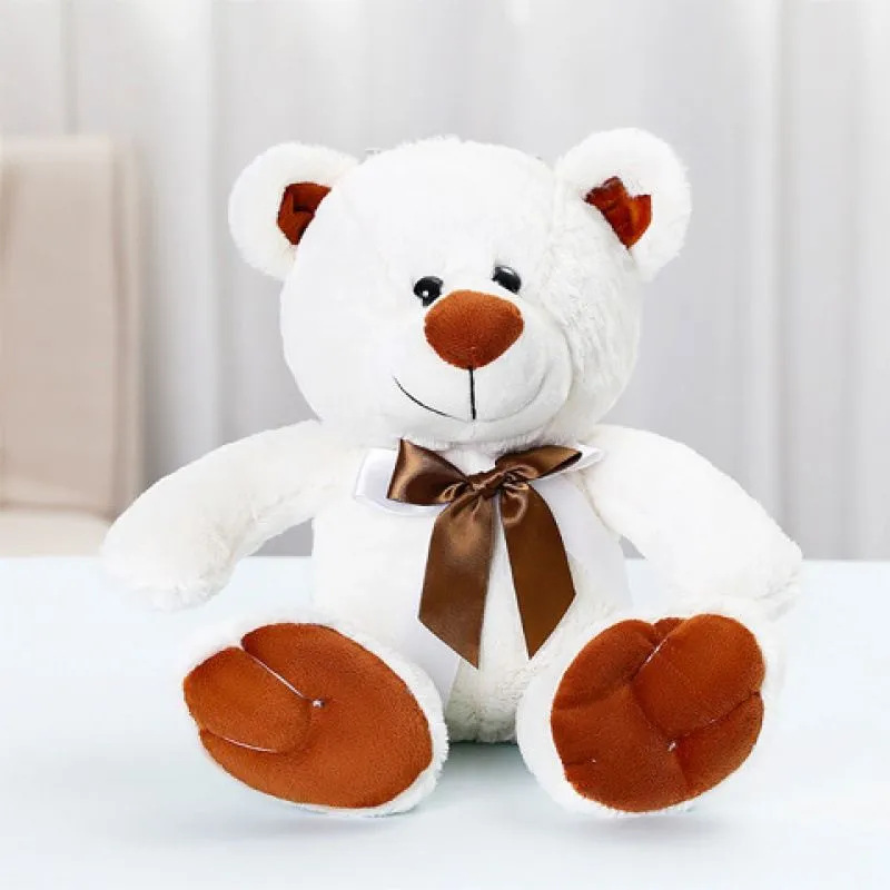 Heart hugging bear tie, plush bear , Valentine`s Day gift, cute cartoon teddy bear gift, plush bear doll