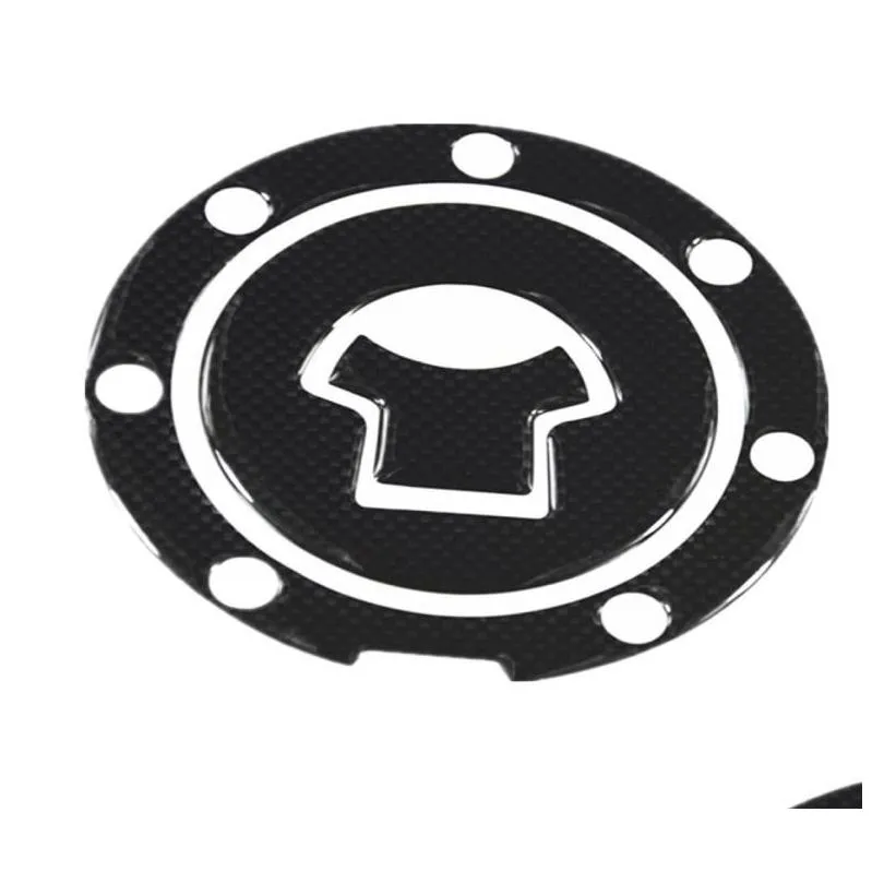 1pcs Carbon Fiber Tank Pad Tankpad Protector Sticker For Motorcycle Universal 9035209