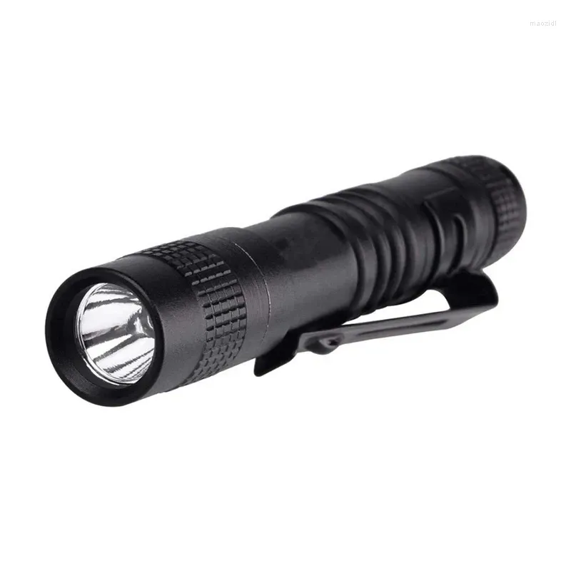 Flashlights Torches Pen Torch Super Small Mini XPE-R3 LED Lamp Belt Clip Light Pocket With Holster