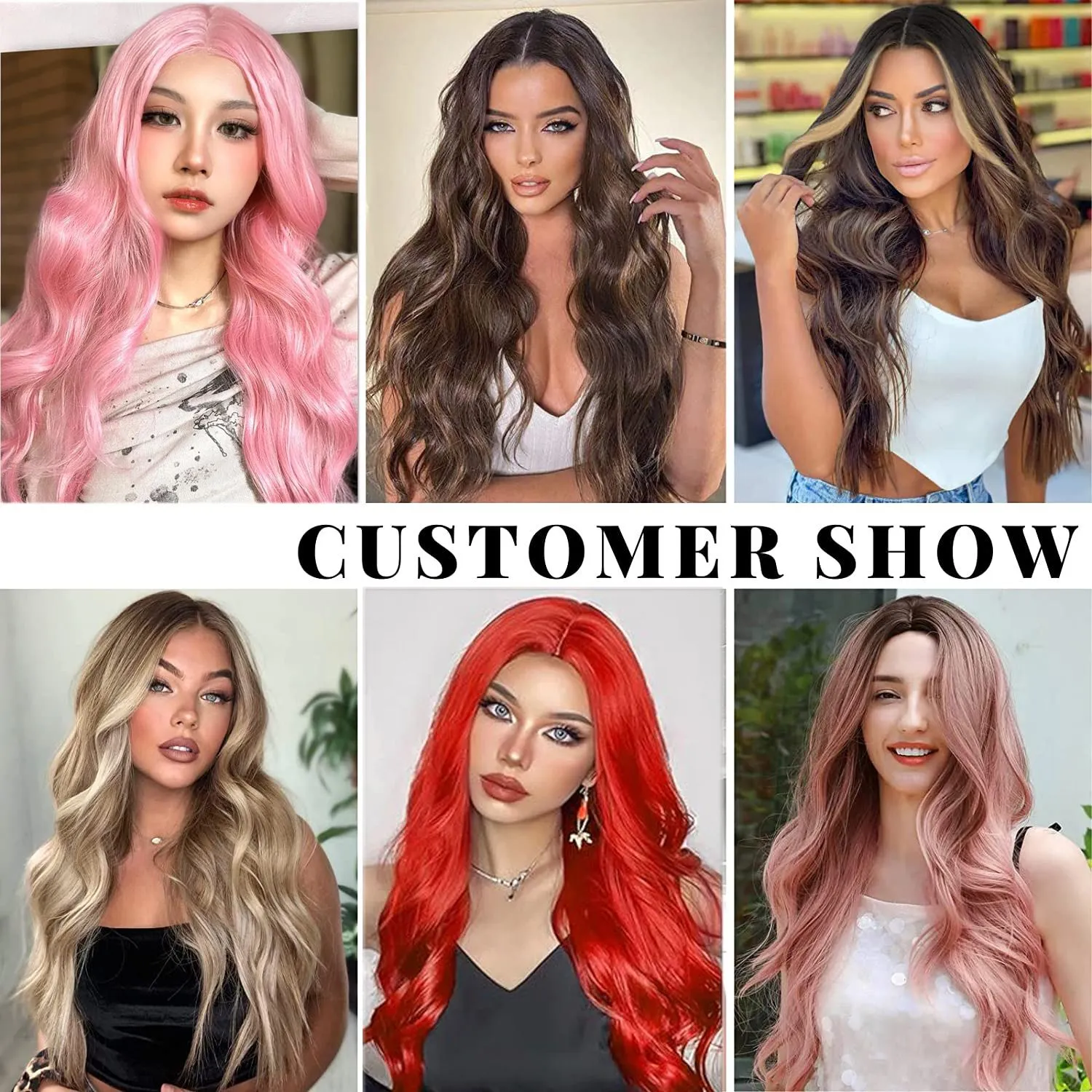 HD Body Wave Highlight Lace Front Human Hair Wigs For Women Lace Frontal Wig Pre Plucked Honey Blonde Colored Synthetic Wigs Hair fast