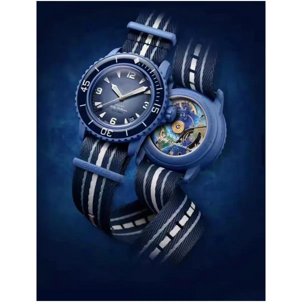 Ocean Watch Mens Watch Bioceramic Automatic Mechanical Watches High Quality Full Function Pacific Ocean Antarctic Ocean Indian Watch Designer Movement
