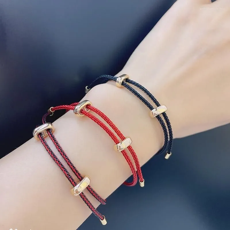 Charm Bracelets Fashion Male Braid Stainless Steel Men Women Bangles Classic Wire Cuff Jewellery For Girl