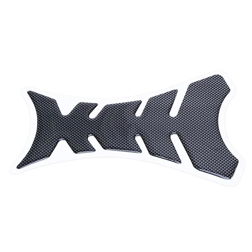 3D Carbon Fiber Fishbone Stickers Car Motorcycle Tank Pad Tankpad Protector For Motorcycle Universal Fishbone Fuel tank stickers