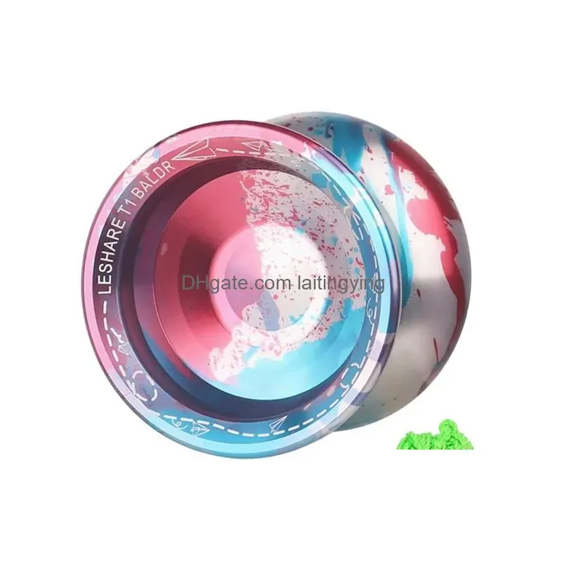 t1 baldr unresponsive yoyo competitive yo-yoalloy yoyo for beginnerseasy practise trickswith strings 240117