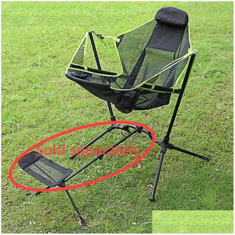 Camp Furniture Portable Hammock Camping Chair Nylon Blue Outdoor Furniture Hammock with Stand Swing Hammock Camping Hammock HKD230909