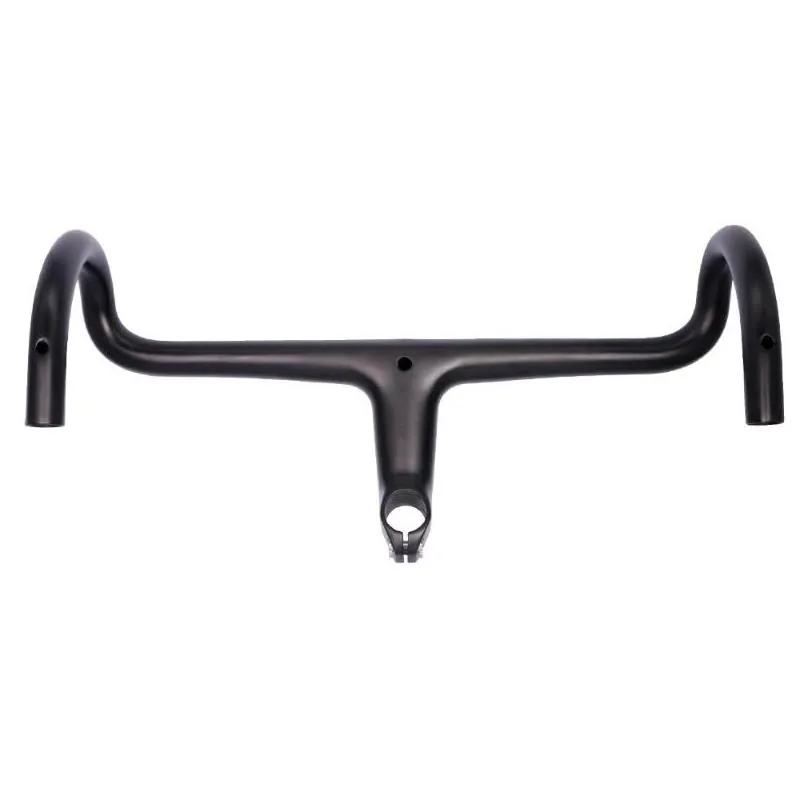 Bike Handlebars &Components Components 265G Only Tra Light Carbon Fiber Road Alpinist Integrated Handlebar True T1000 Made With Comput Dhadg